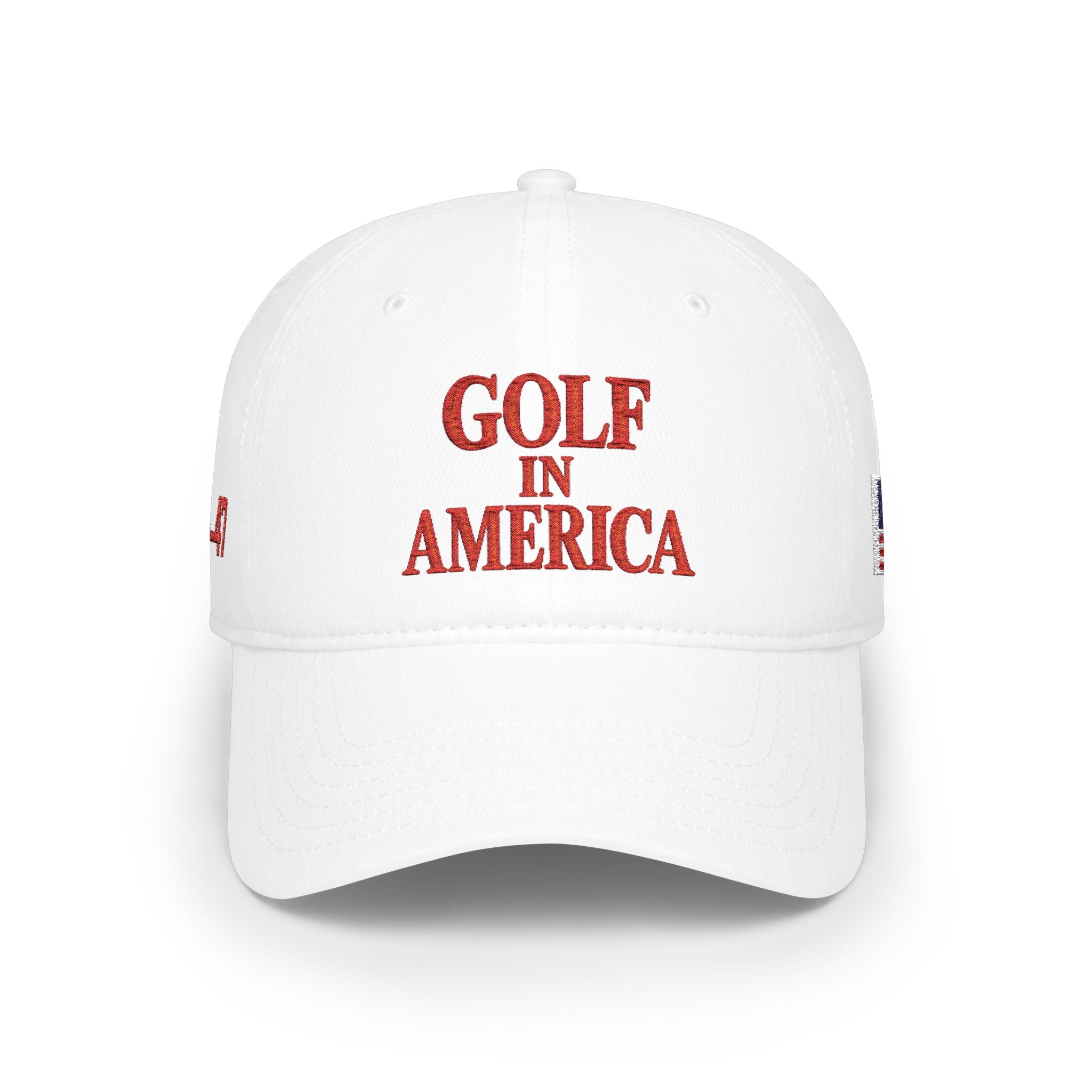 Golf in America Hat — Low Profile Baseball Cap