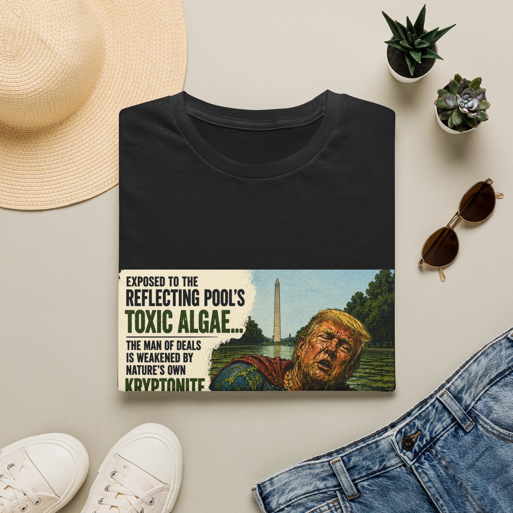 Reflecting Pool Toxic Algae Shirt | Political Satire Tee