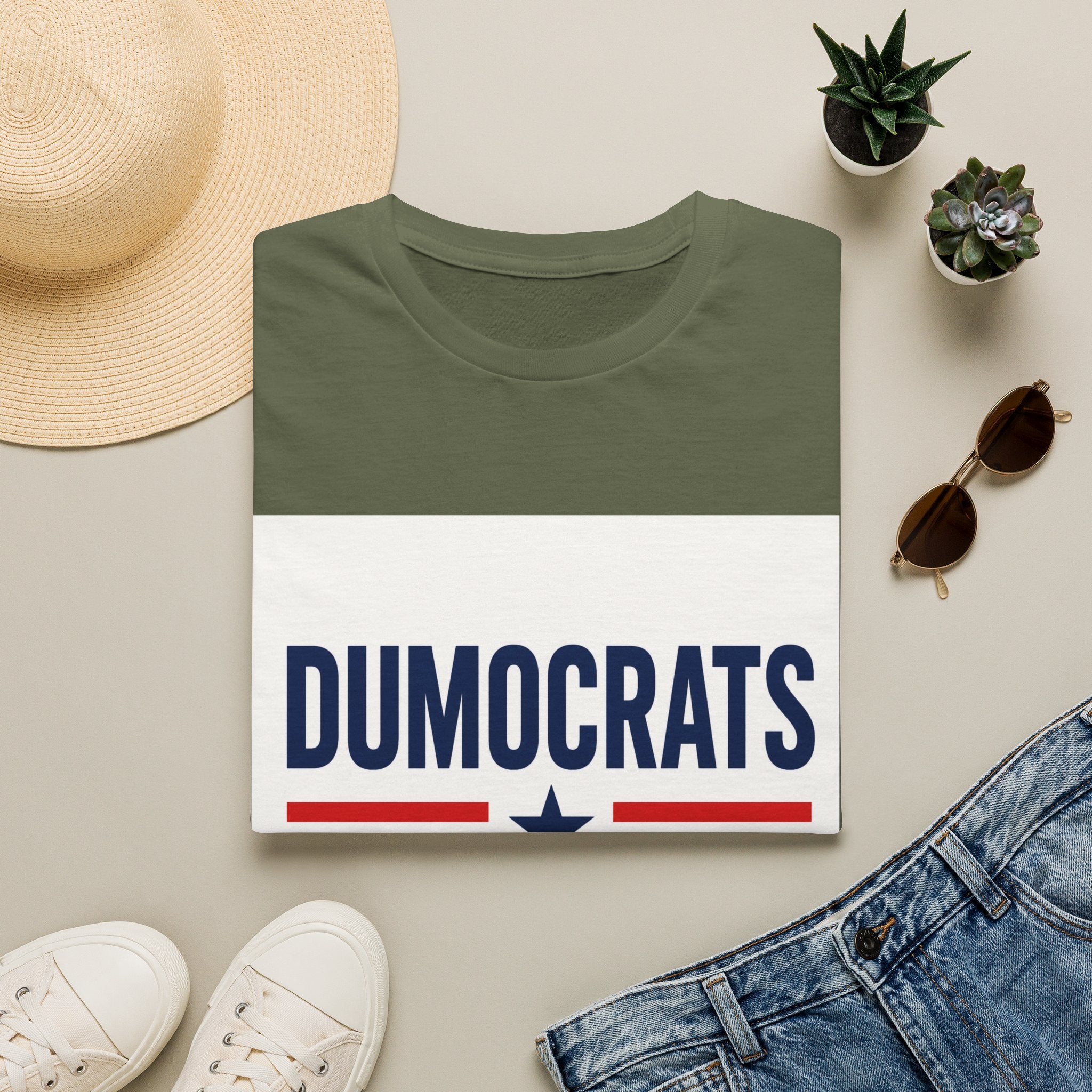 Funny Dumocrats Shirt | Common Sense Not Included Political Satire Tee | Unisex Graphic T-Shirt