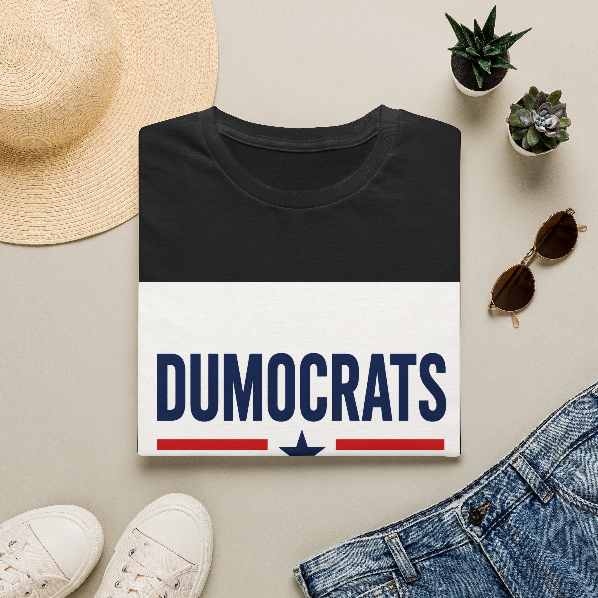 Funny Dumocrats Shirt | Common Sense Not Included Political Satire Tee | Unisex Graphic T-Shirt