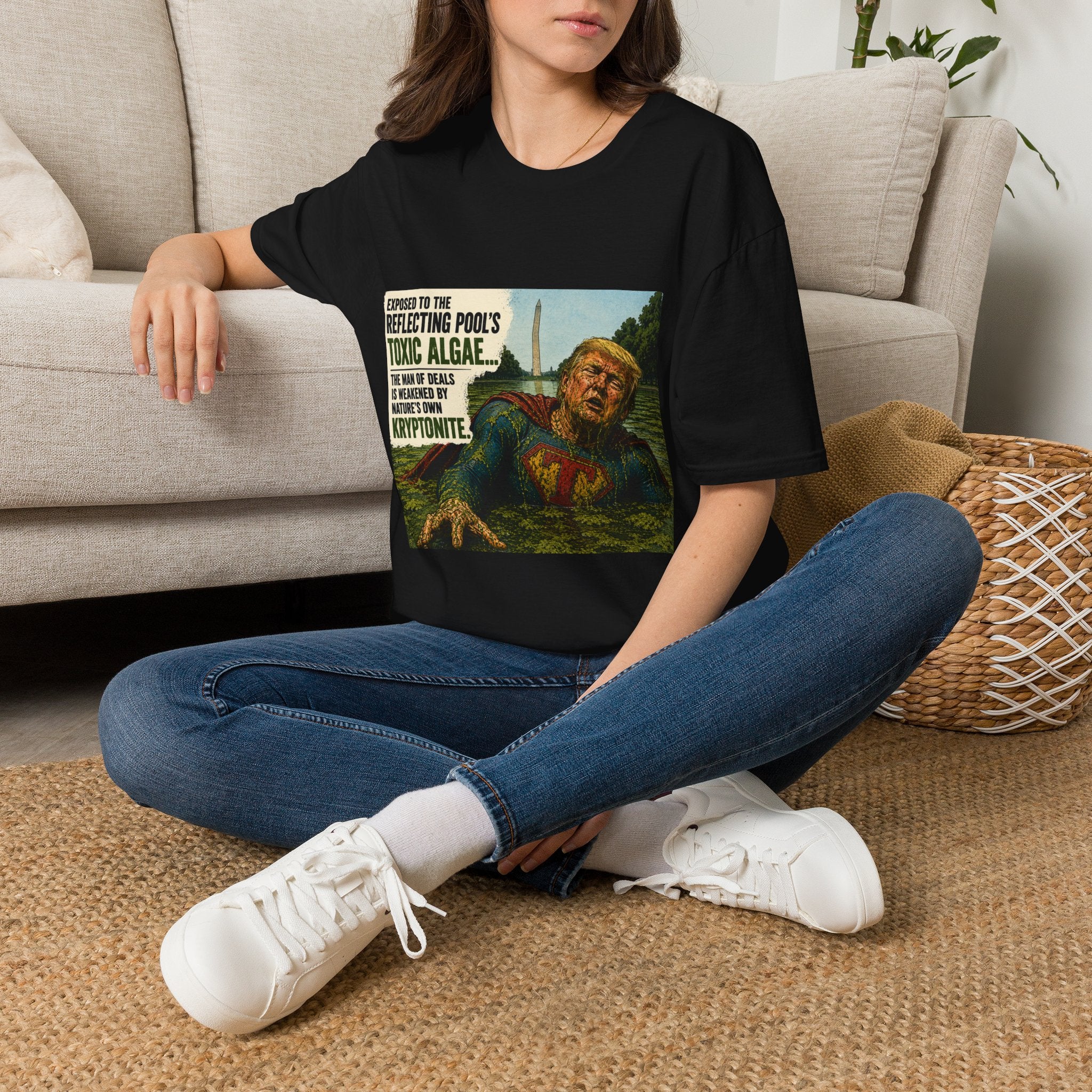 Reflecting Pool Toxic Algae Shirt | Political Satire Tee
