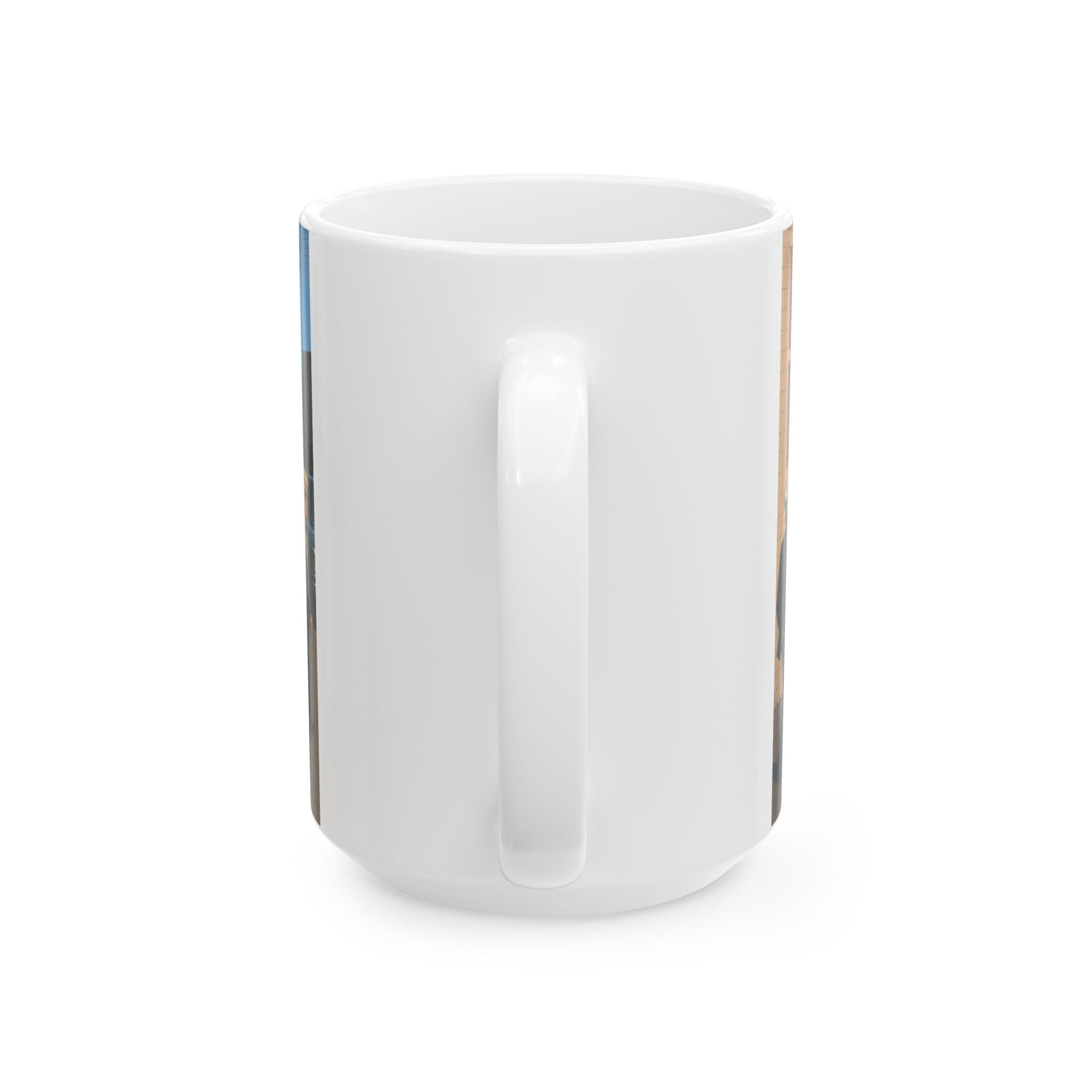 Reservoir Residents Ceramic Mug — Retro Movie Poster Design (11oz, 15oz)