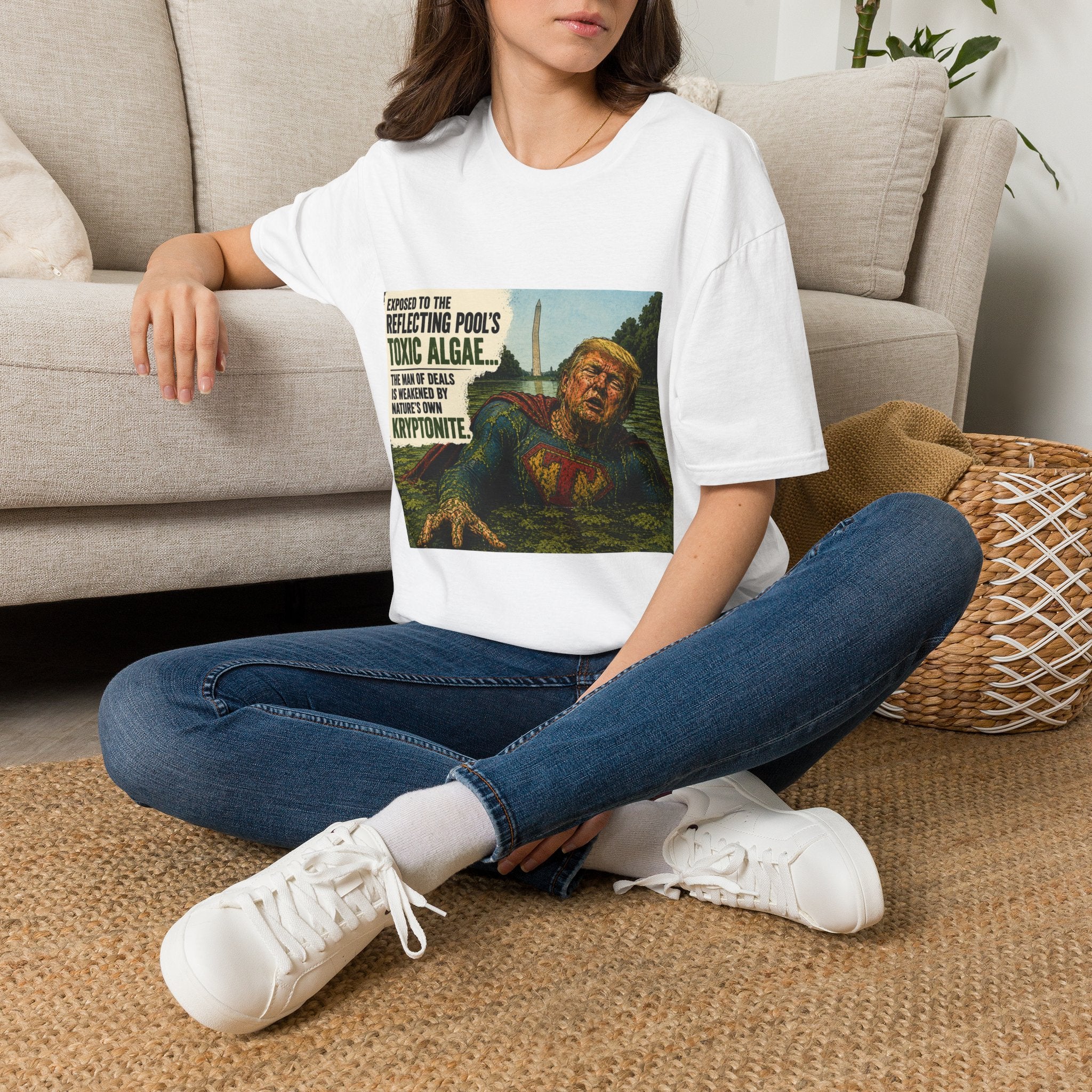 Reflecting Pool Toxic Algae Shirt | Political Satire Tee
