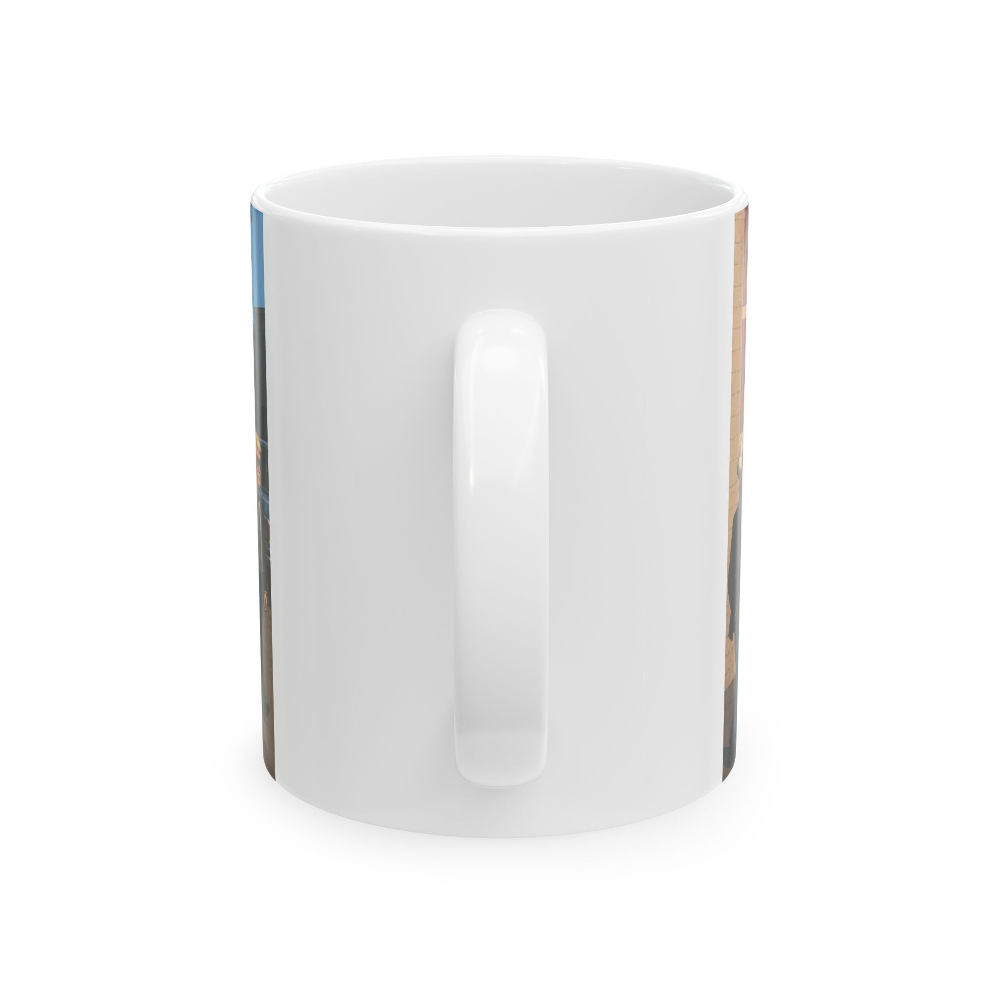 Reservoir Residents Ceramic Mug — Retro Movie Poster Design (11oz, 15oz)